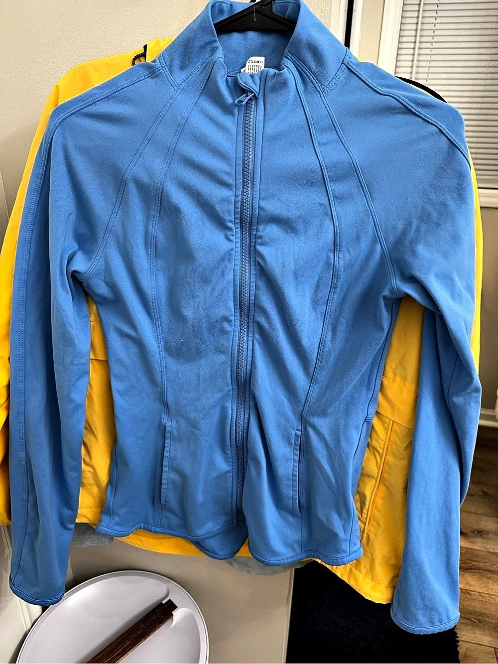 Women'Small Blue Full-Zip Jacket